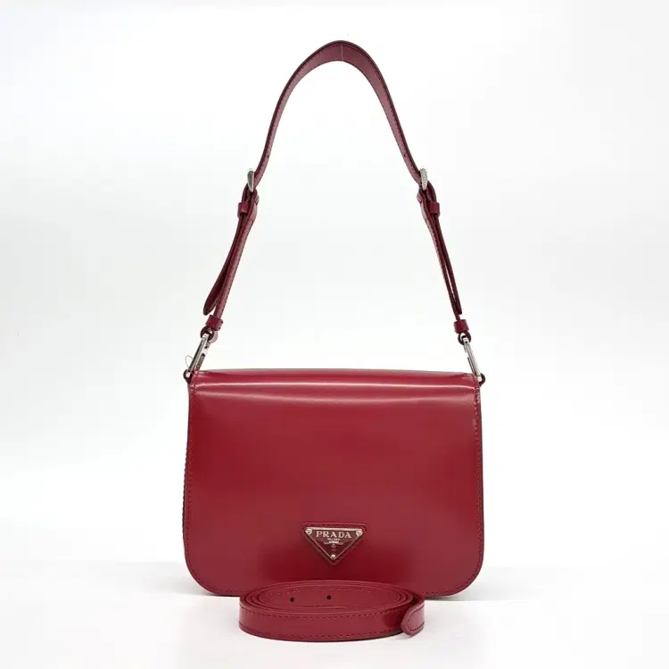 Prada Brushed Shoulder Bag (1BD308)-Hover-Image