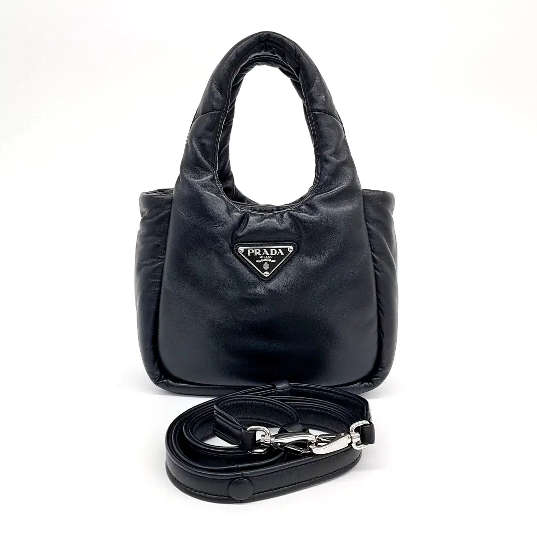Prada Padded Soft Napa Tote Bag Small