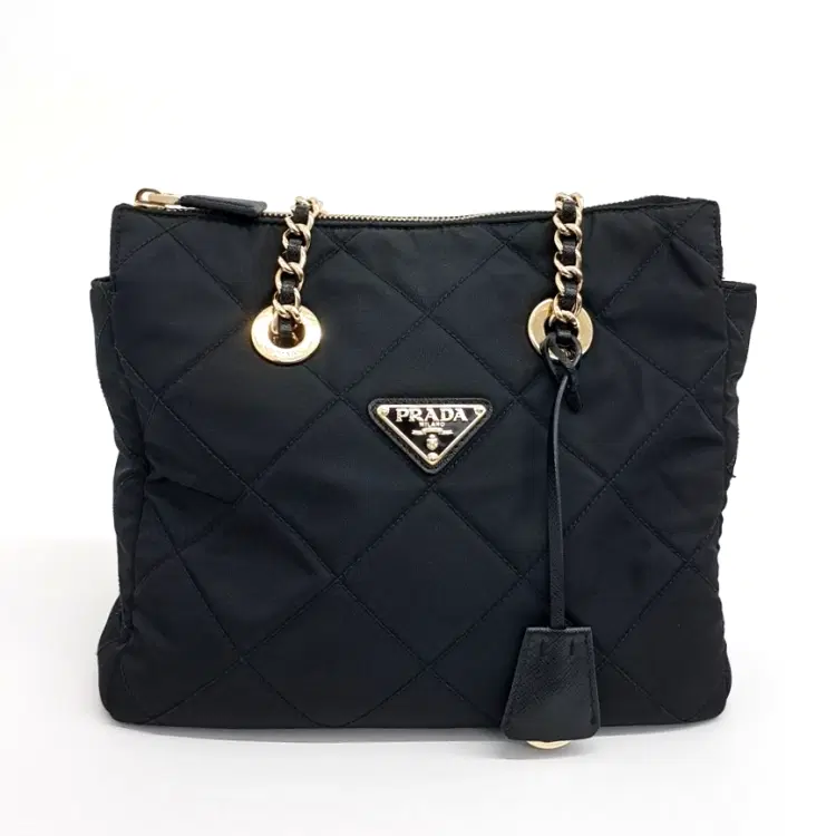 Prada Re-Edition 1995 Re-Nylon Quilted Chain Shoulder Bag-Hover-Image
