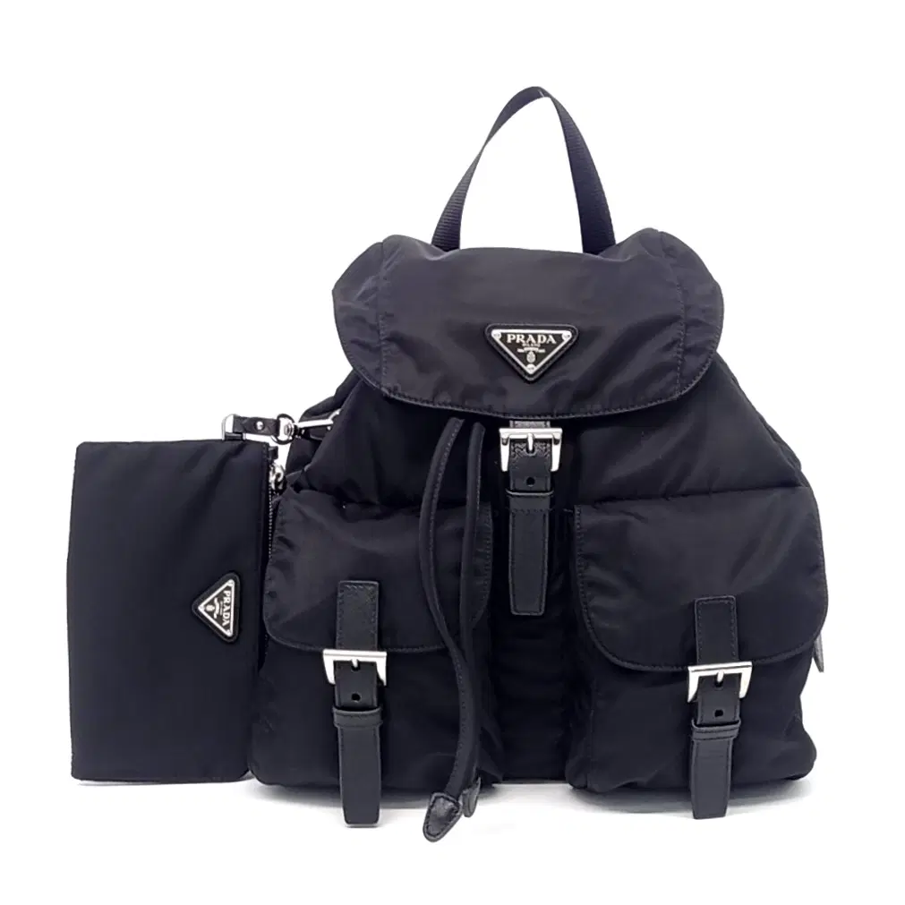 Prada Re-Nylon Two-Pocket Backpack