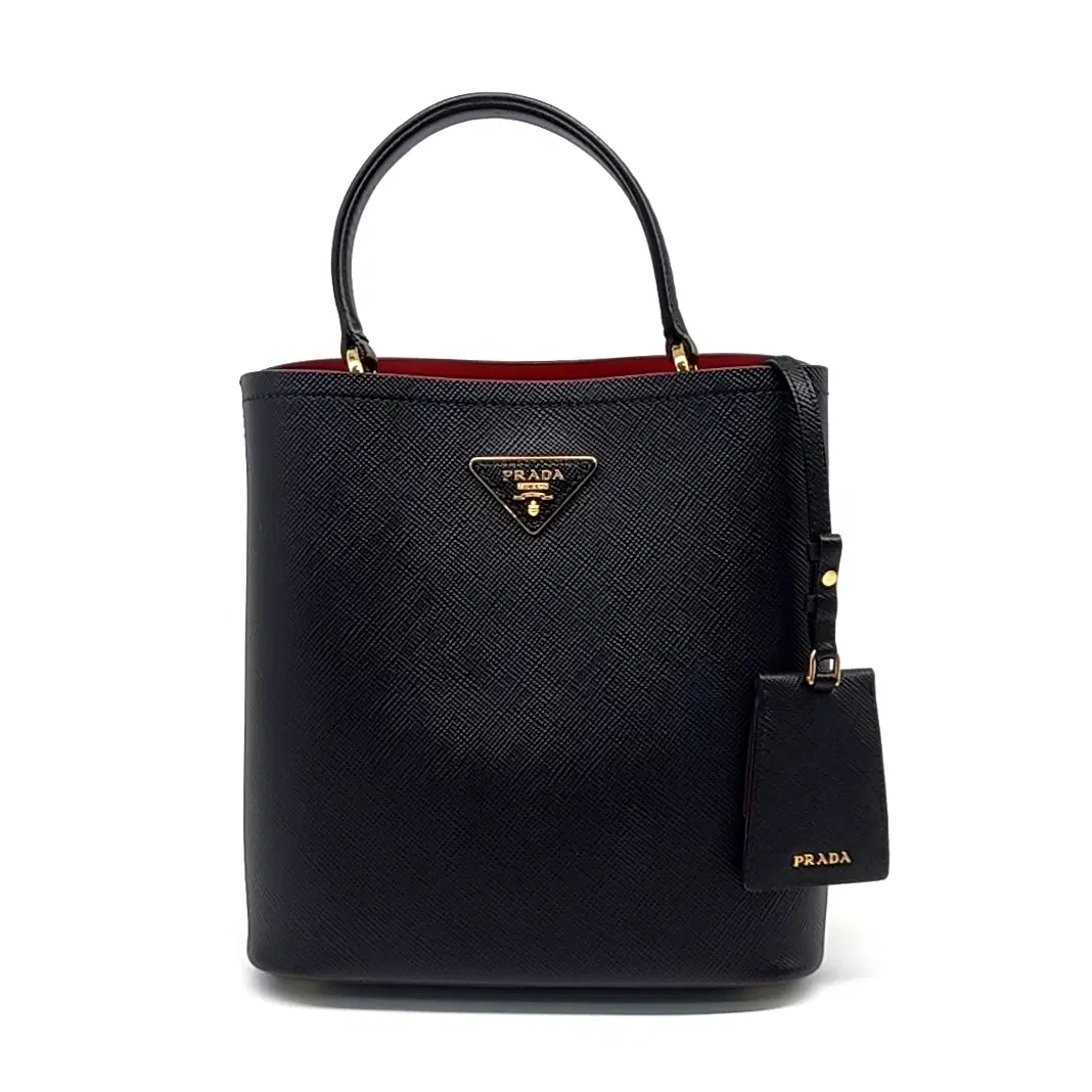 Prada Saffiano Double Tote Bag
