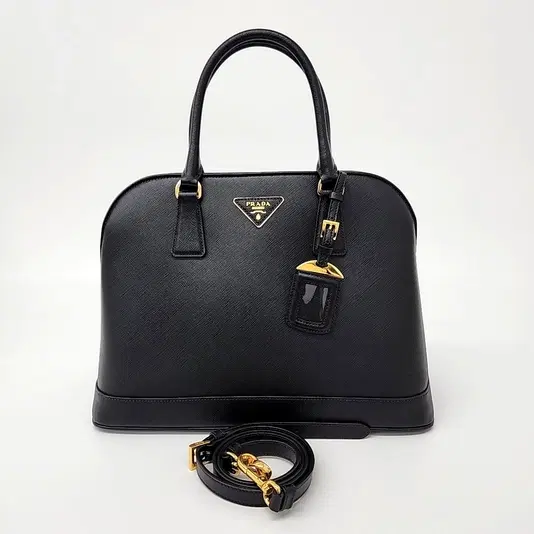 Prada Saffiano Luxe Tote and Shoulder Bag
