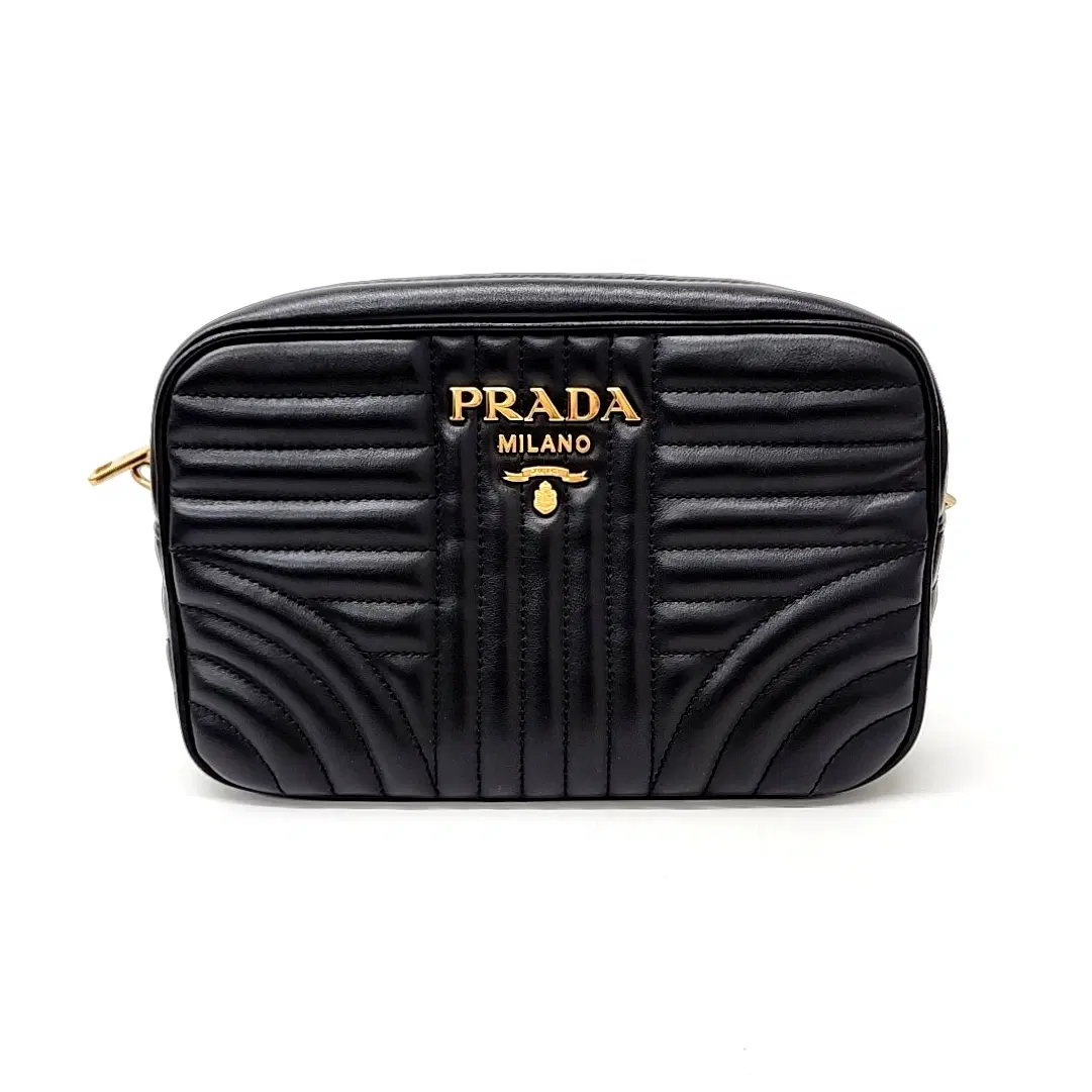 Prada Soft Calf Diagram Crossbody Bag