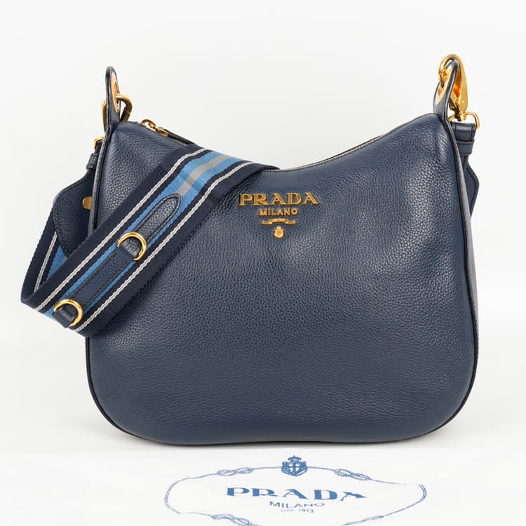 Prada Vitello Phenix Shoulder Bag-Hover-Image