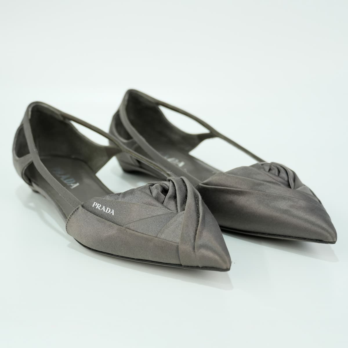 Size 38.5 EU - Prada Rose Ballerina Flats