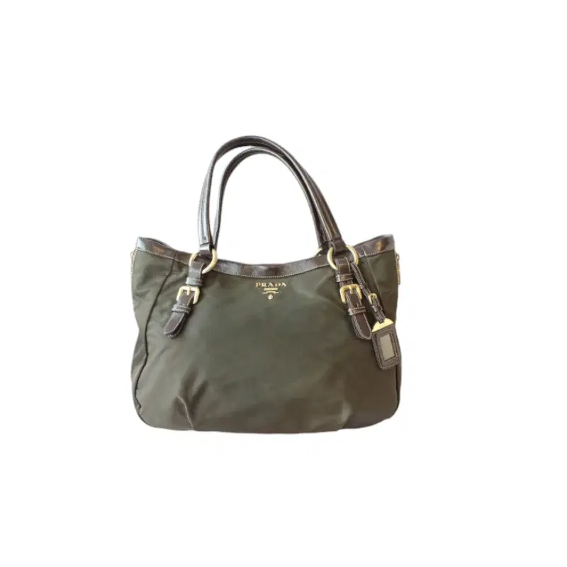 Prada Army Green Shoulder Bag