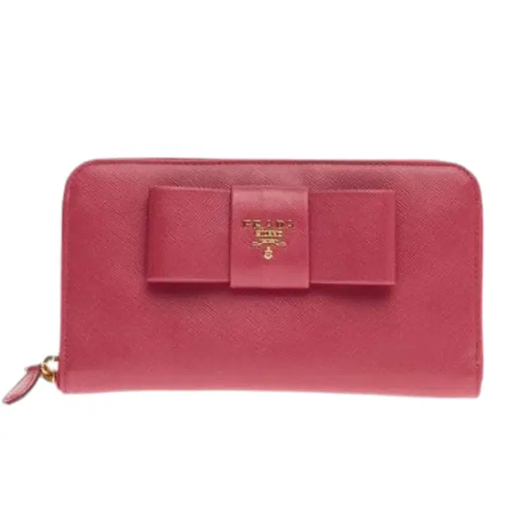 Prada Saffiano Bow Wallet-Hover-Image