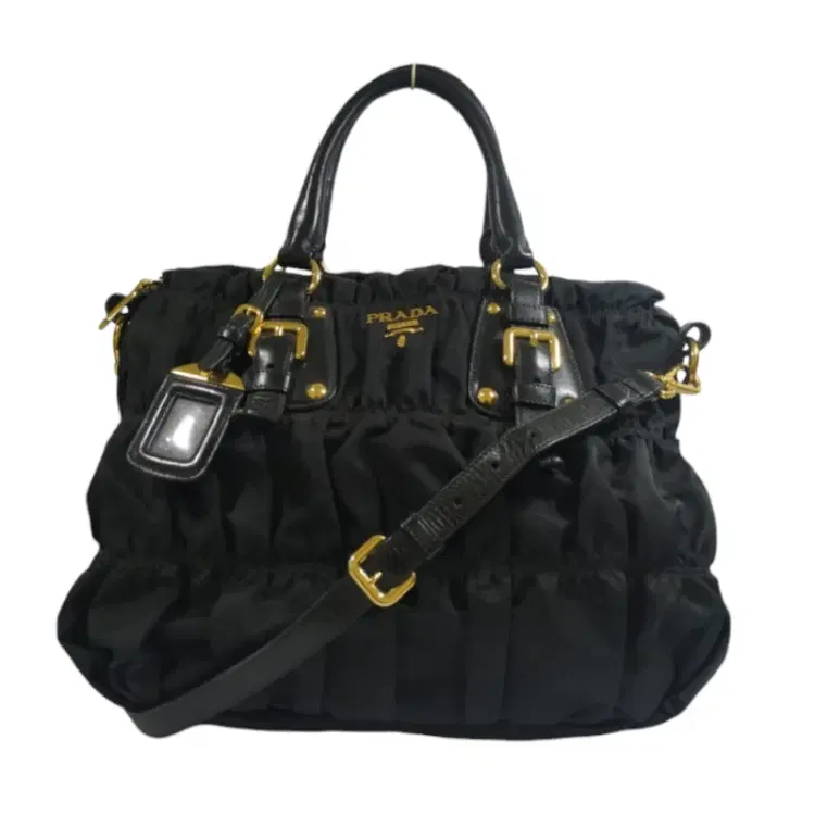 Prada Tessuto Gaufre Nylon Tote-Hover-Image