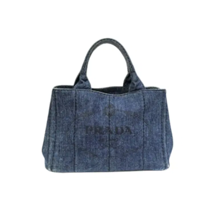 Prada BN 2439 Denim Small Tote-Hover-Image