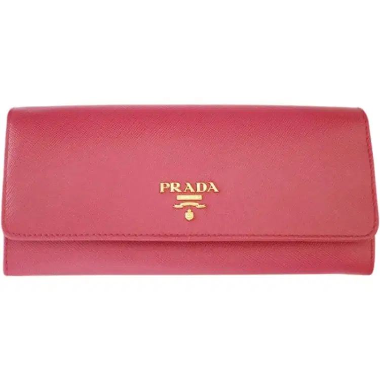 Prada Continental Saffiano Leather Wallet-Hover-Image