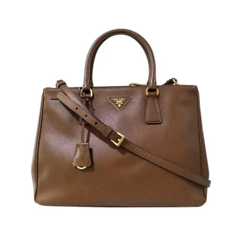 Prada Saffiano Medium Galleria Double Zip Tote