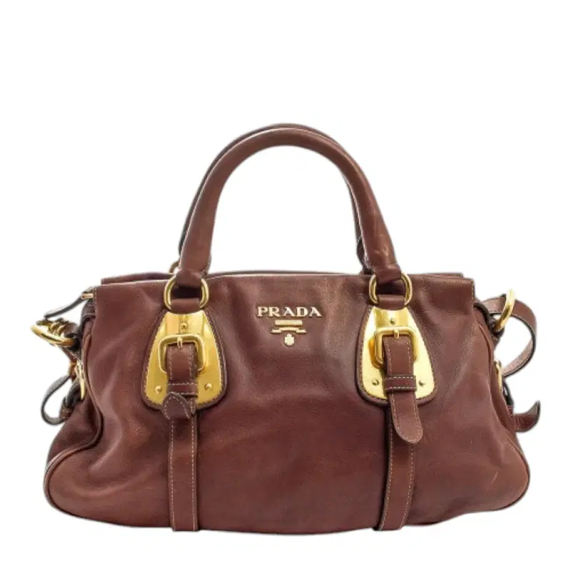 Prada Bauletto Soft Calf Leather Satchel
