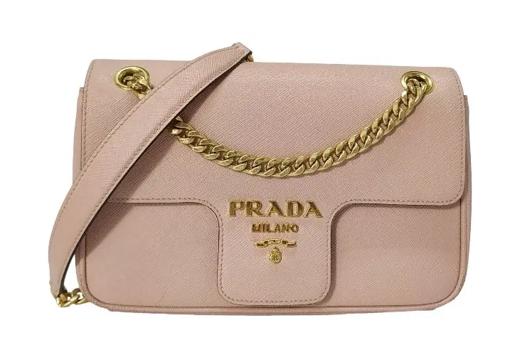 Prada Pattina Flap Shoulder Bag