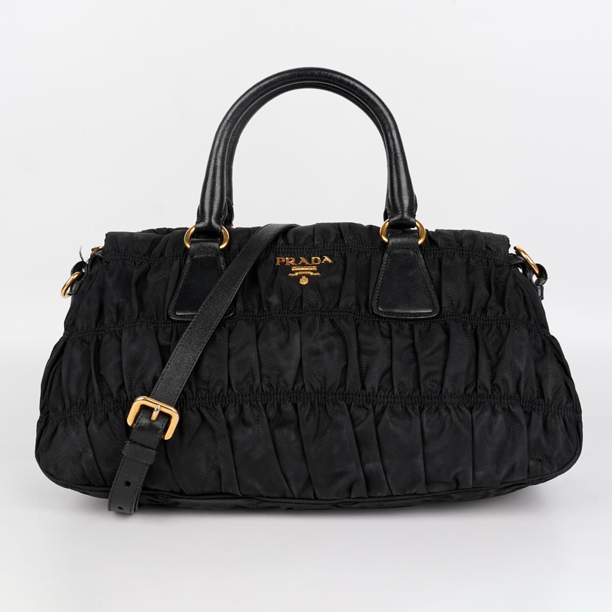 Prada Tessuto Gaufre Nylon satchel