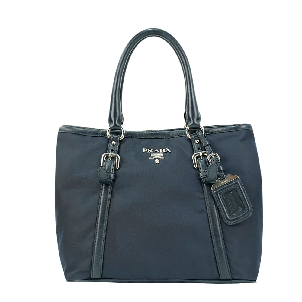 Prada Tessuto Tote Bag Nylon Tote Bag