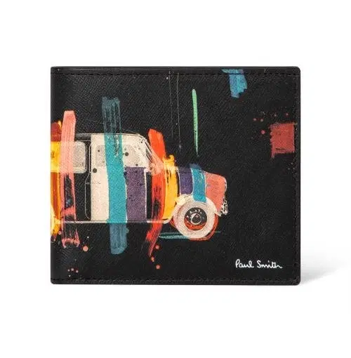 Paul Smith Artist Stripe Mini Billfold Wallet