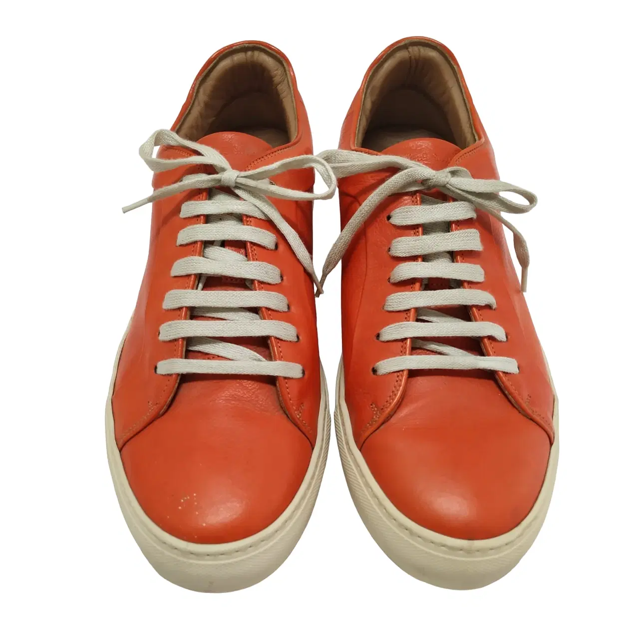 Size 43 - Paul Smith Burnt Leather Nastro Trainers Sneakers