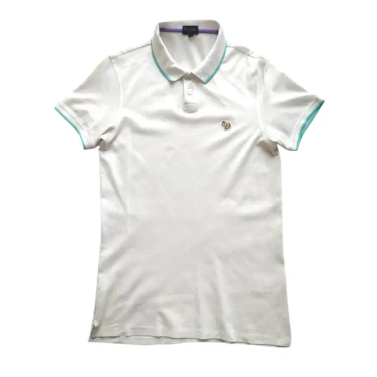 Paul Smith White Zebra Polo Shirt-Hover-Image