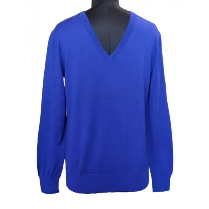Paul Smith Mens Emerald V-Neck Merino Wool Sweater