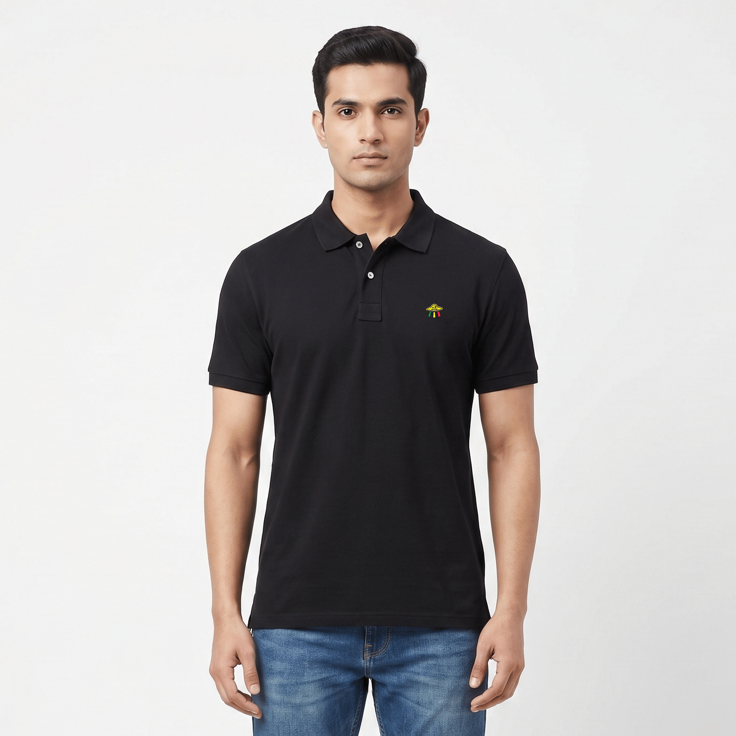 Size L - Paul Smith Black Collar T-Shirt