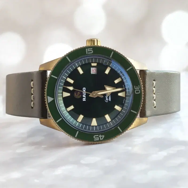 Rado Captain Cook Automatic Bronze 42MM Complete Set