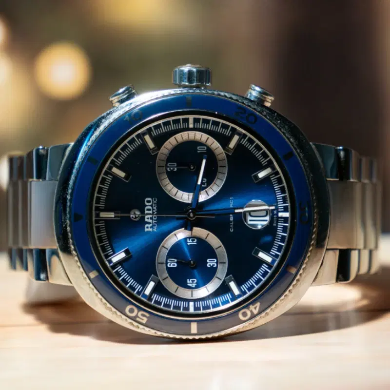 Rado D-Star 200 Chronograph Blue Dial Automatic