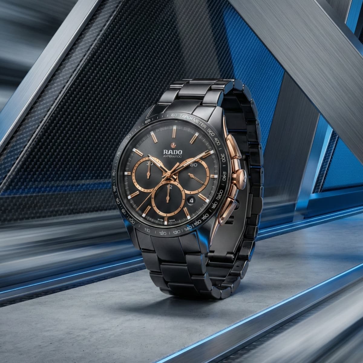 Rado HyperChrome 45MM Multifunction Automatic Men Watch