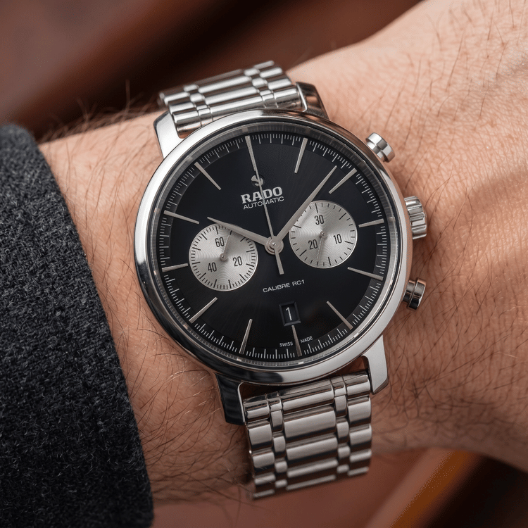 Rado DiaMaster 45 MM Steel Black Dial Automatic-Hover-Image