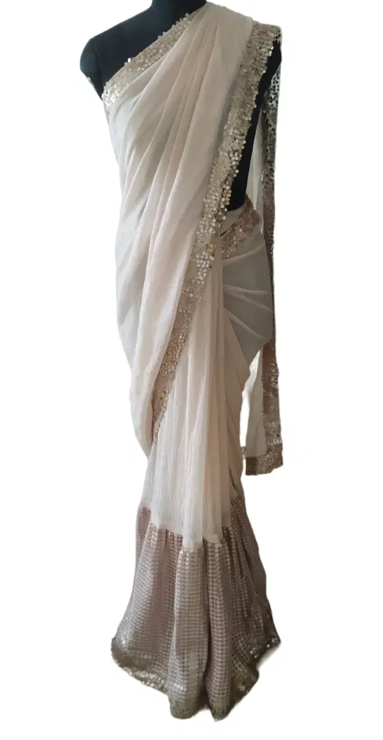 Rhea Bithar Saree With Blouse Pic