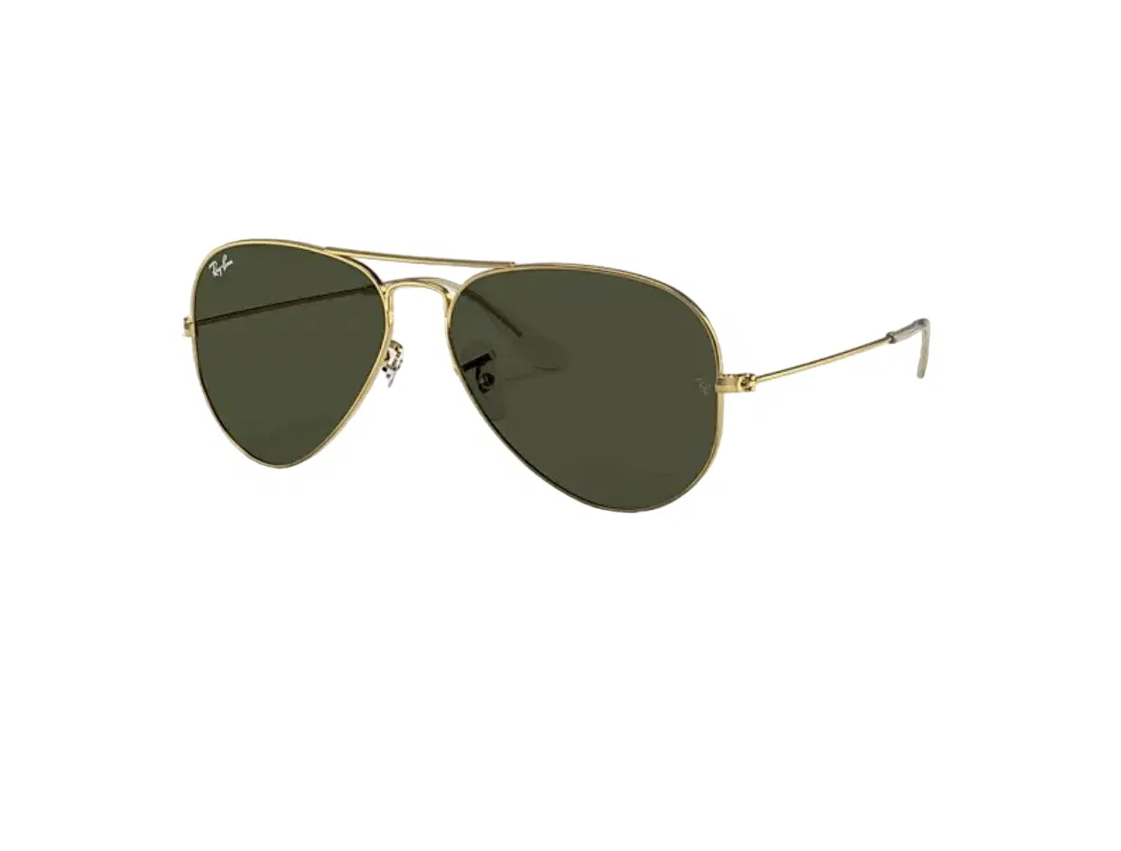 Ray-Ban Aviator Sunglasses Large Metal Arista G-15 L0205