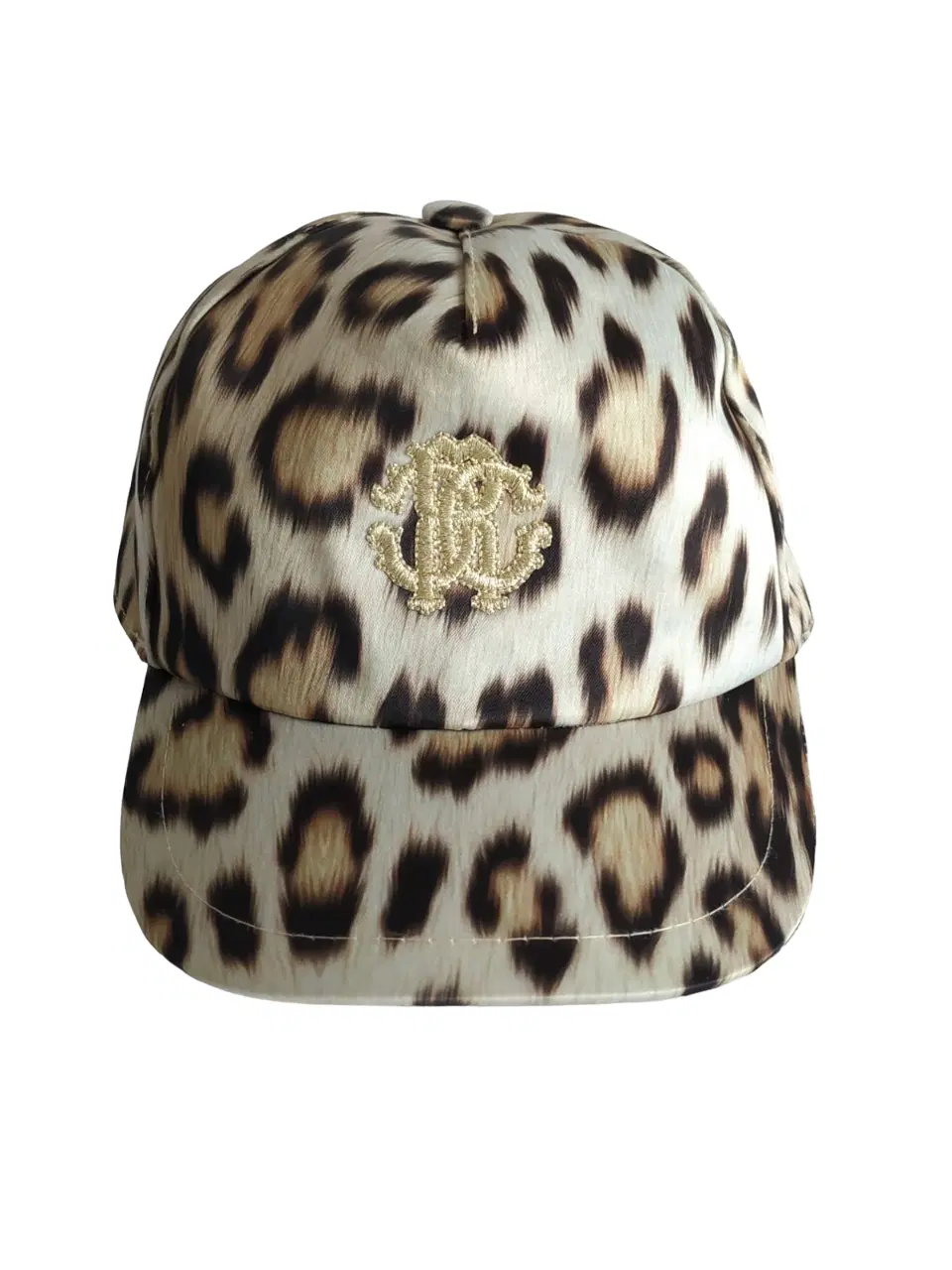Roberto Cavalli Leopard Print Baseball Cap