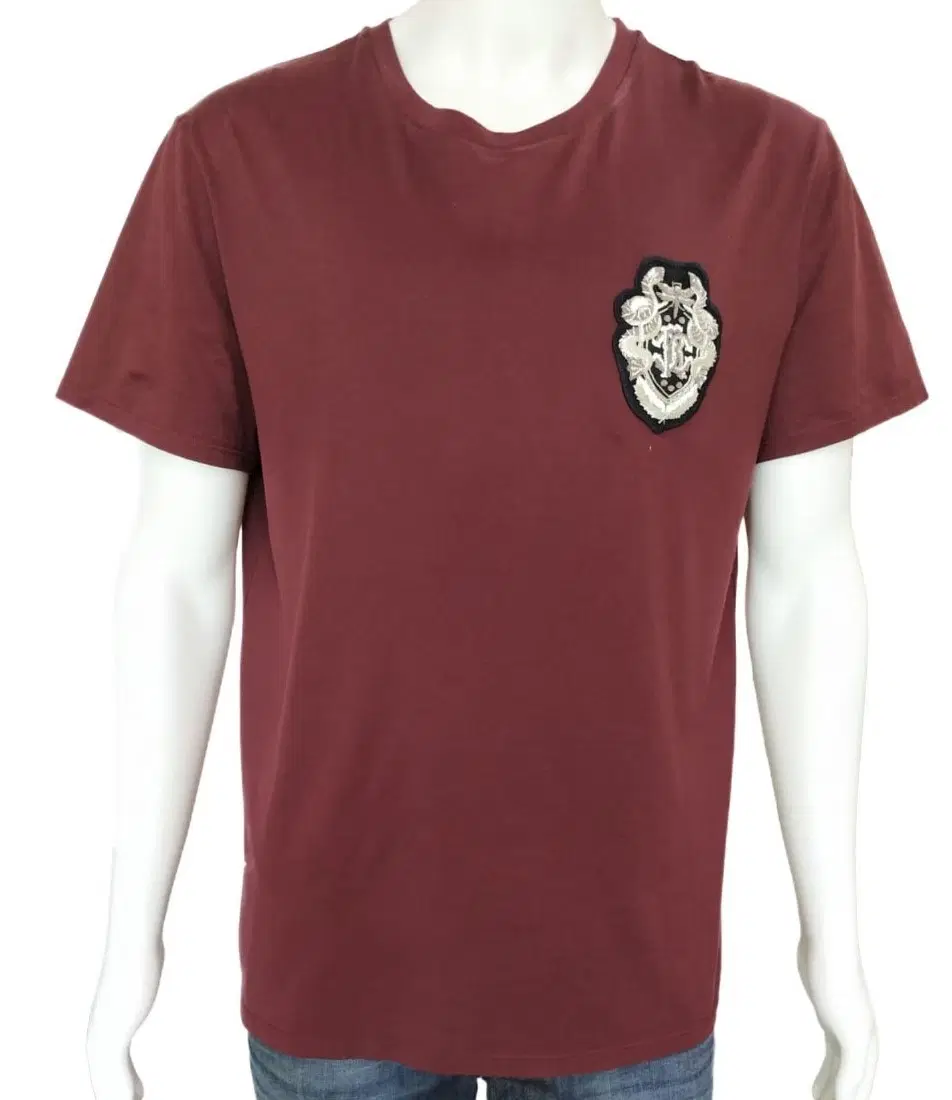 Roberto Cavalli HNR600 JD060 Maroon Tshirt