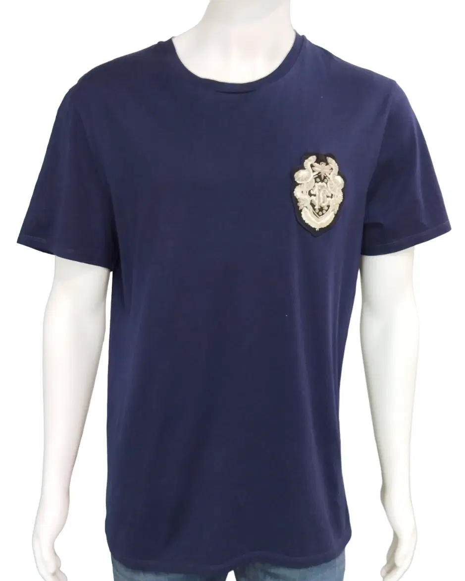 Roberto Cavalli HNR600 JD060 Navy Blue Tshirt