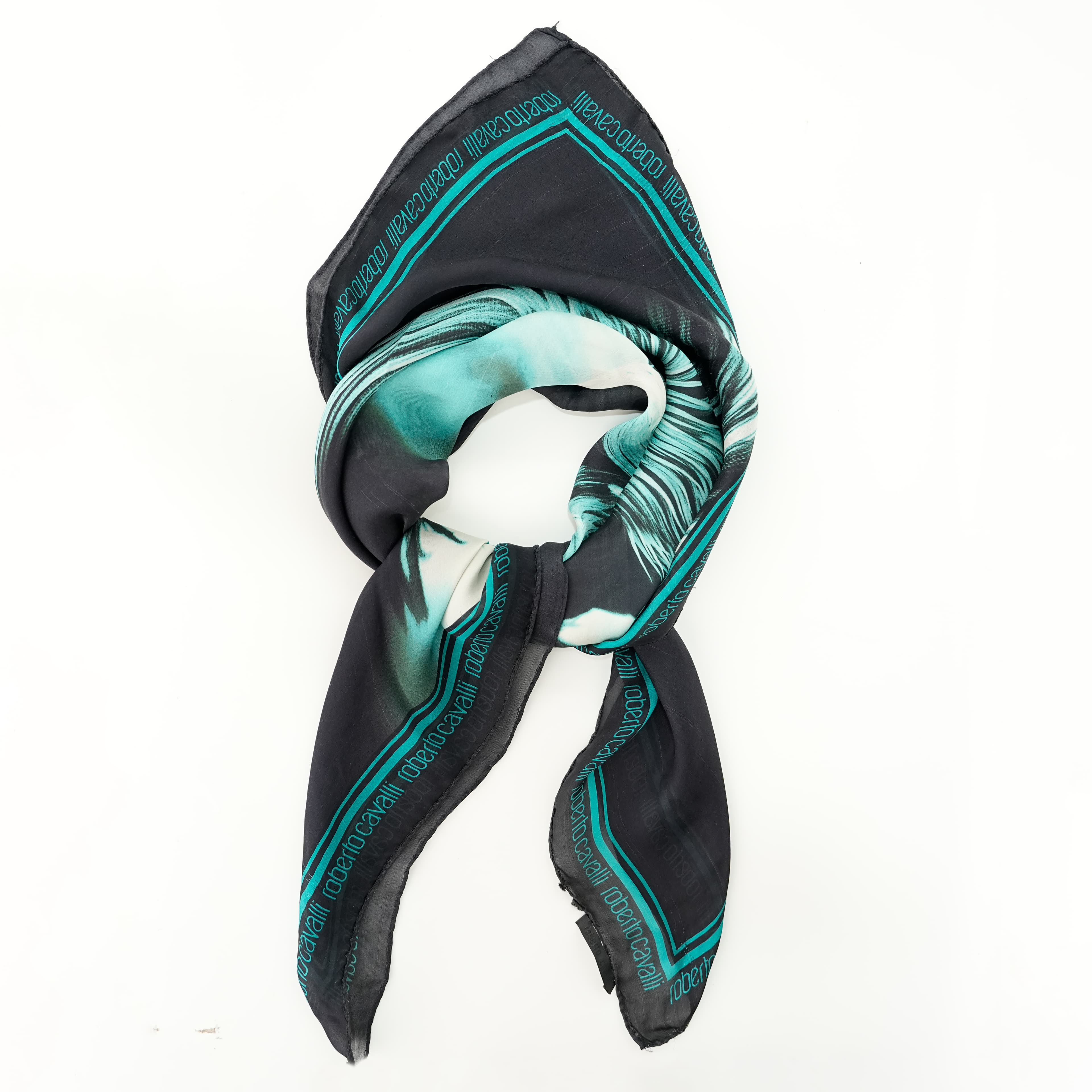 Roberto Cavalli silk scarf