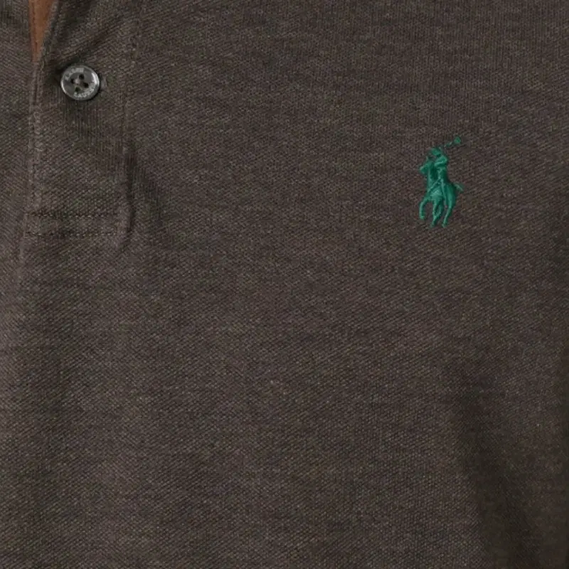 Polo Ralph Lauren Brown Polo Full Sleeves T-Shirt