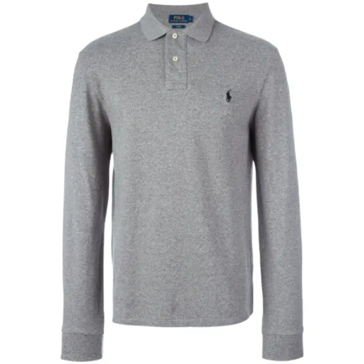 Polo Ralph Lauren Grey Polo Full Sleeve Shirt-Hover-Image