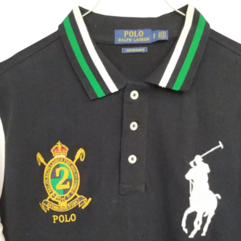 Polo Ralph Lauren Black & Green Shirt