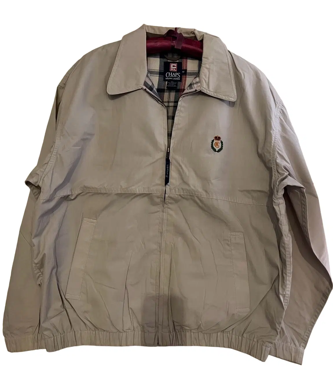 Ralph Lauren Zip Up Bomber Chaps Jacket