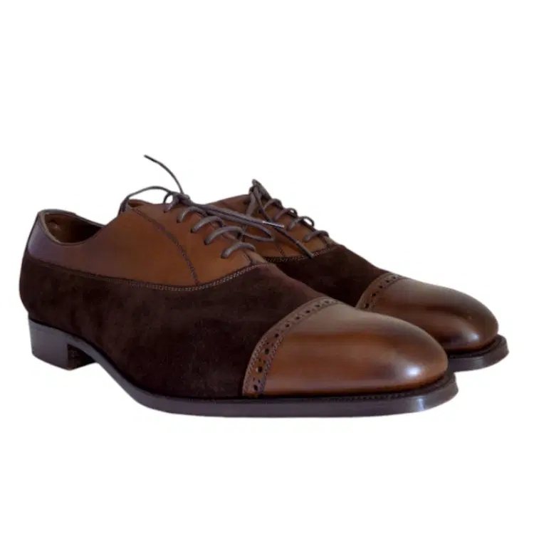 Ralph Lauren Brown Torrington Saddle Oxfords Shoes-Hover-Image