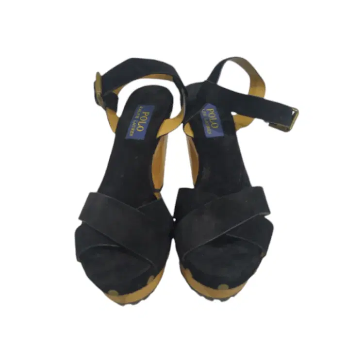 Polo Ralph Lauren Black Suede Lacie Sandal-Hover-Image