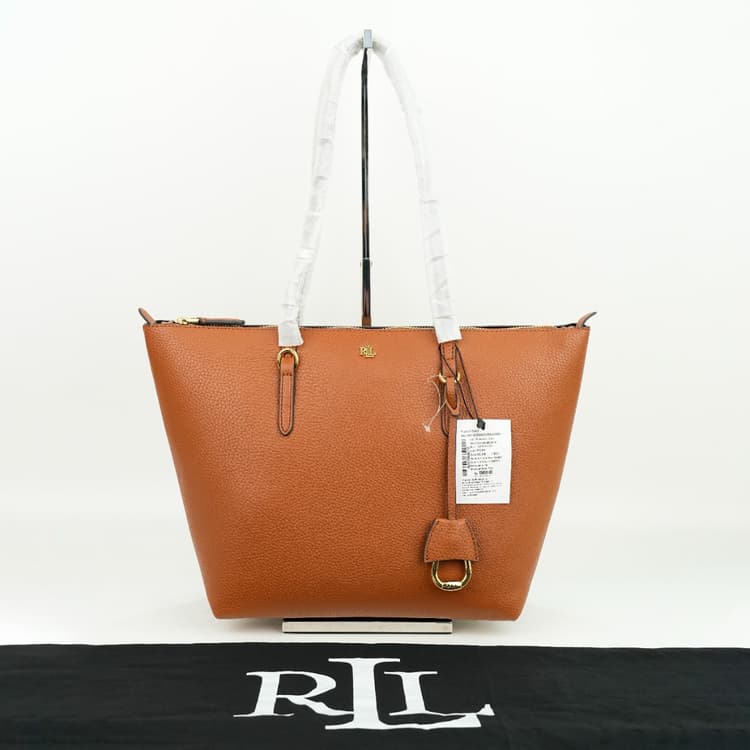 Ralph Lauren Faux-Leather Large Keaton Tote-Hover-Image