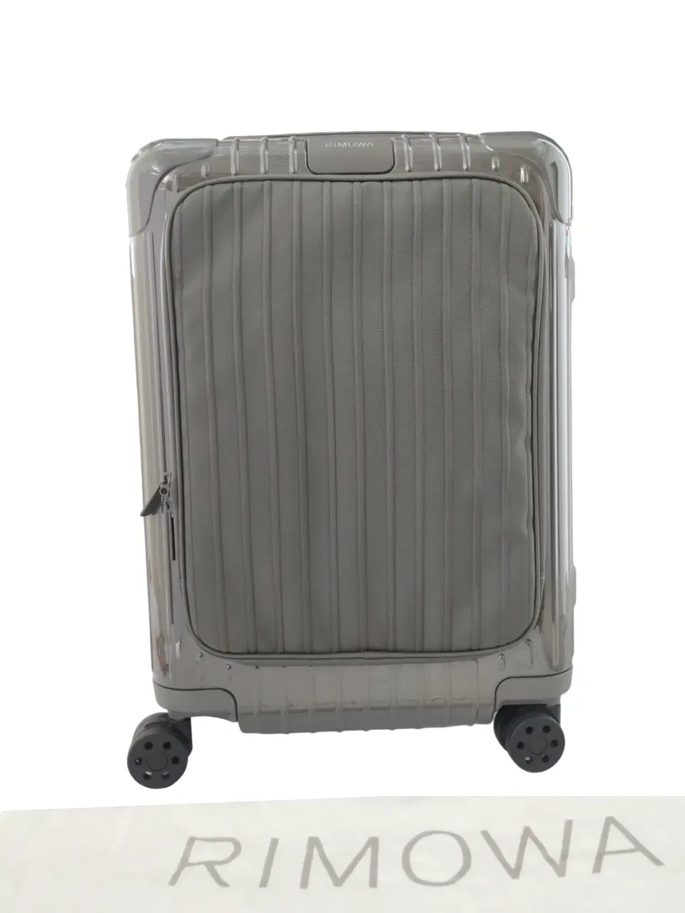 Rimowa Matte Grey Essential Sleeve Cabin Suitcase - Luxepolis India