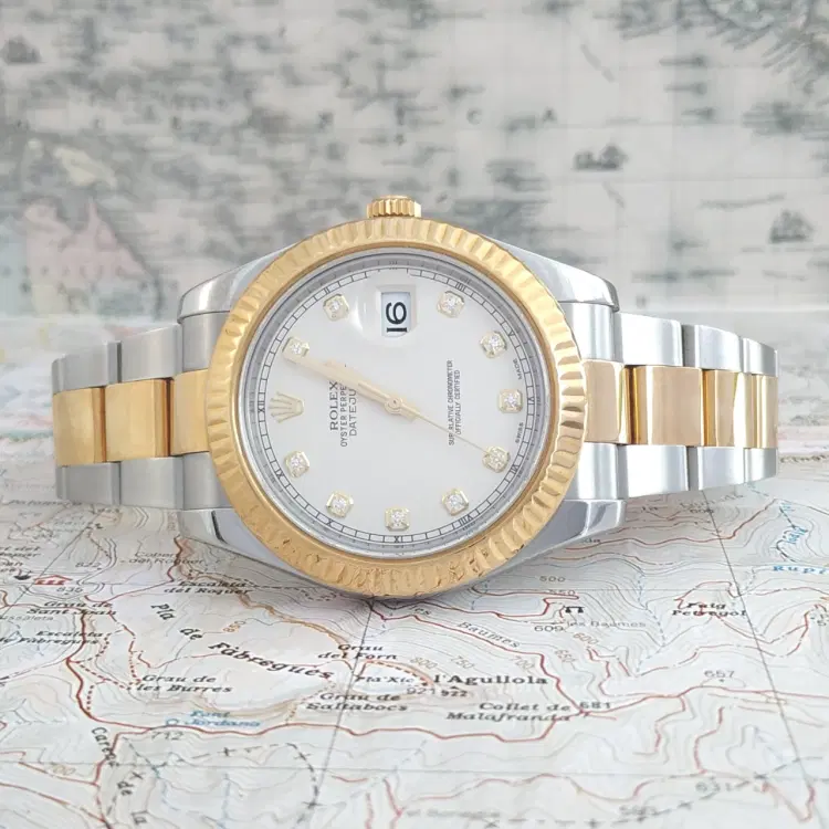 Rolex DateJust II 41MM 116333 Diamond Dial-Hover-Image
