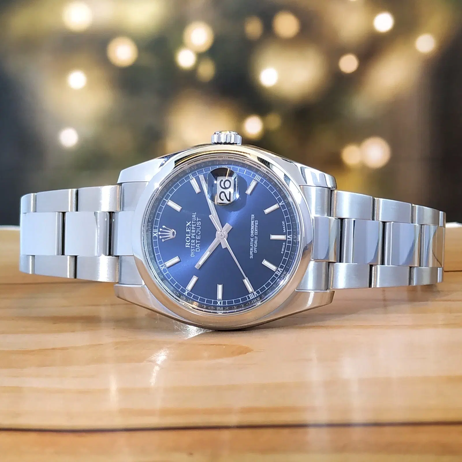 Rolex Datejust 36 Steel Blue Dial