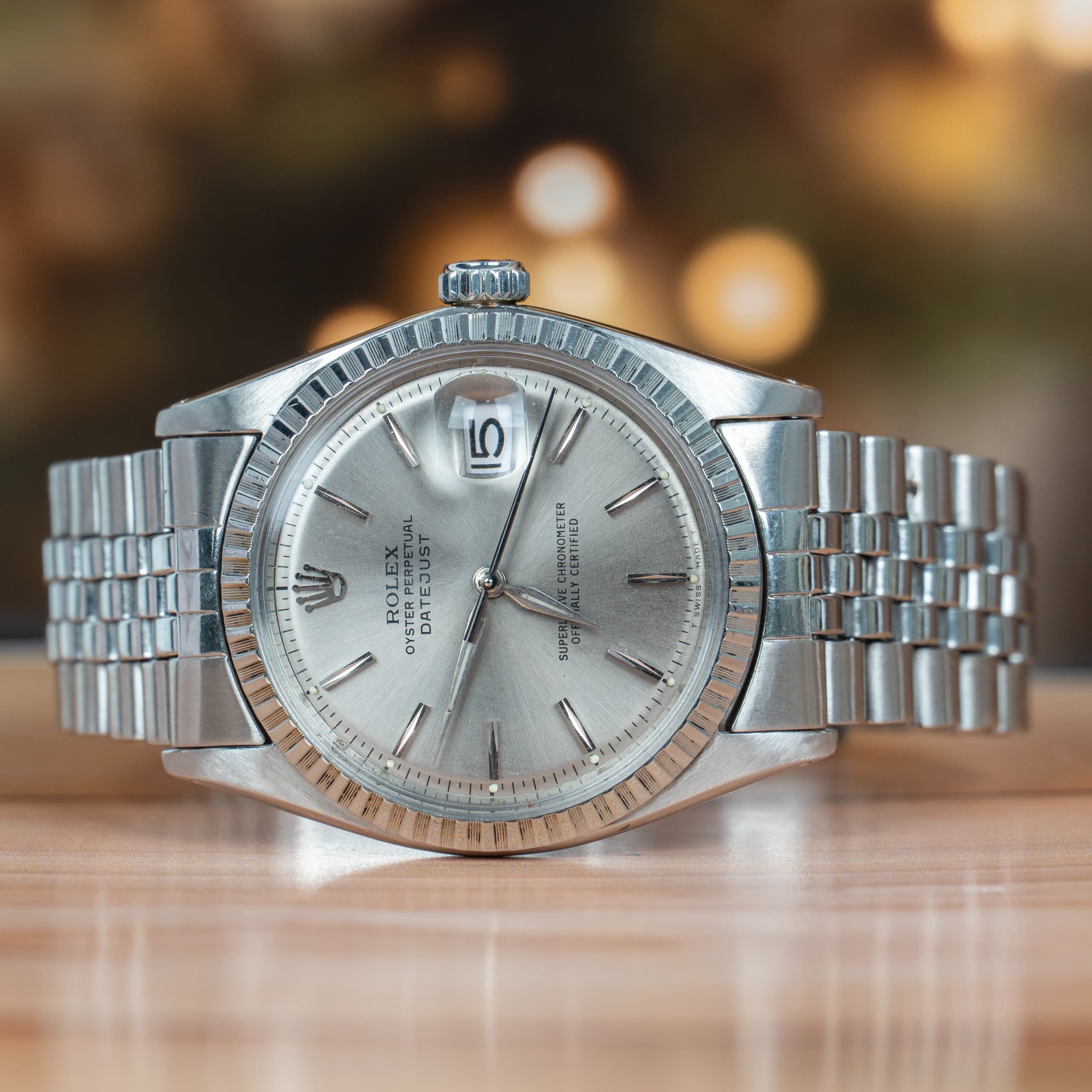 Rolex Datejust 36 MM Silver Dial Steel Automatic