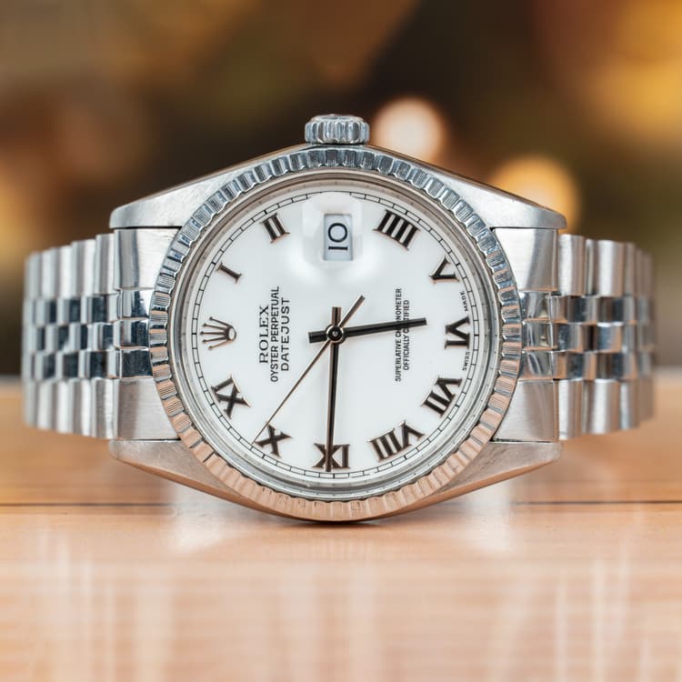 Rolex Datejust 36 MM Steel Automatic-Hover-Image
