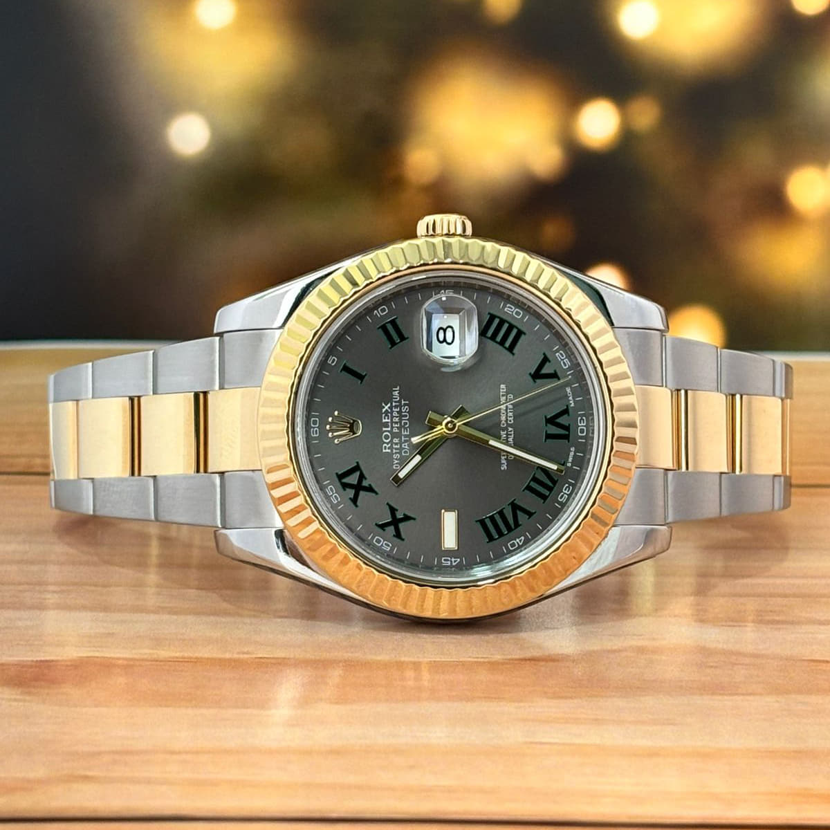 Rolex Datejust II Wimbledon 41 MM Slate Gray Dial Automatic