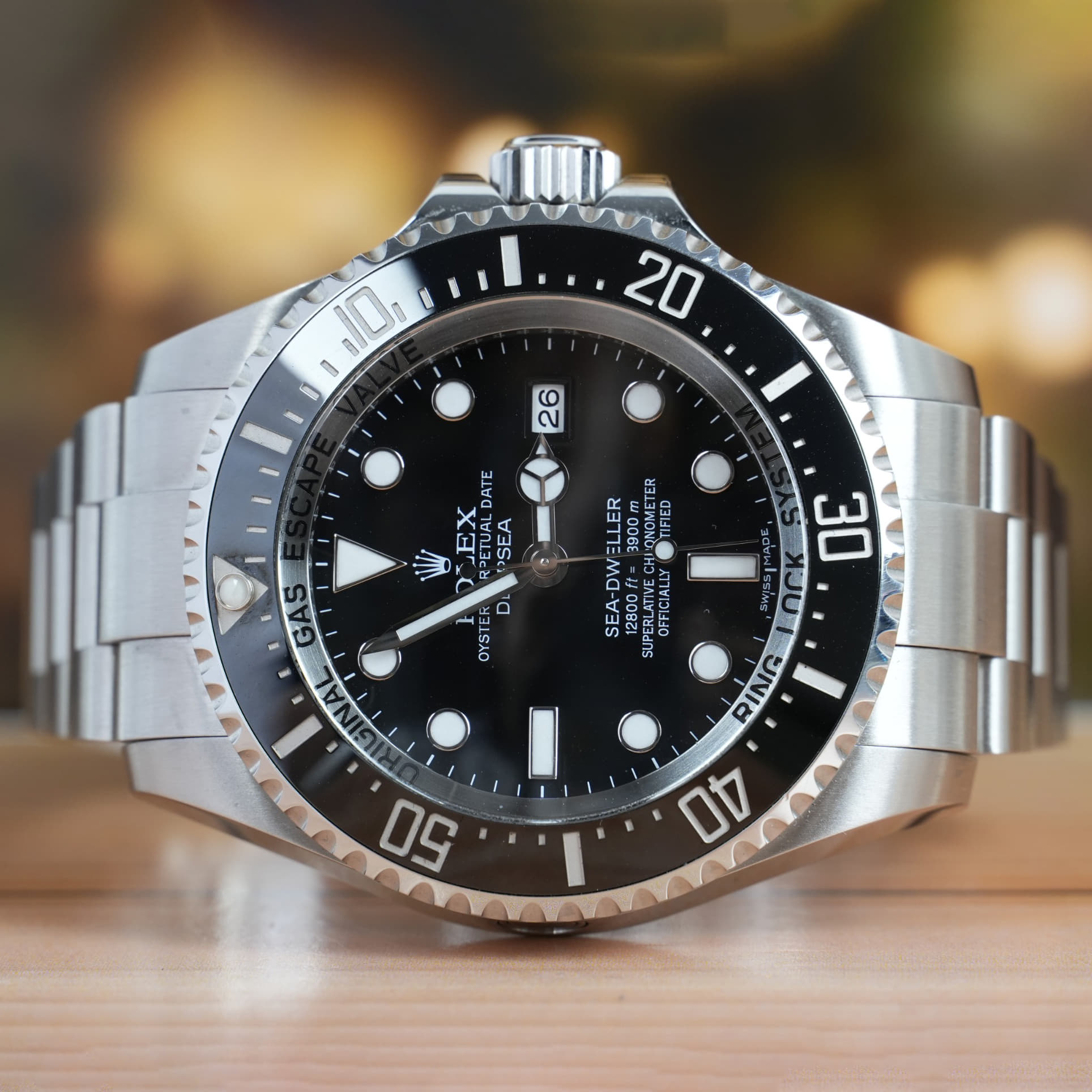 Rolex Sea-Dweller Deepsea 44 MM Steel Automatic Watch