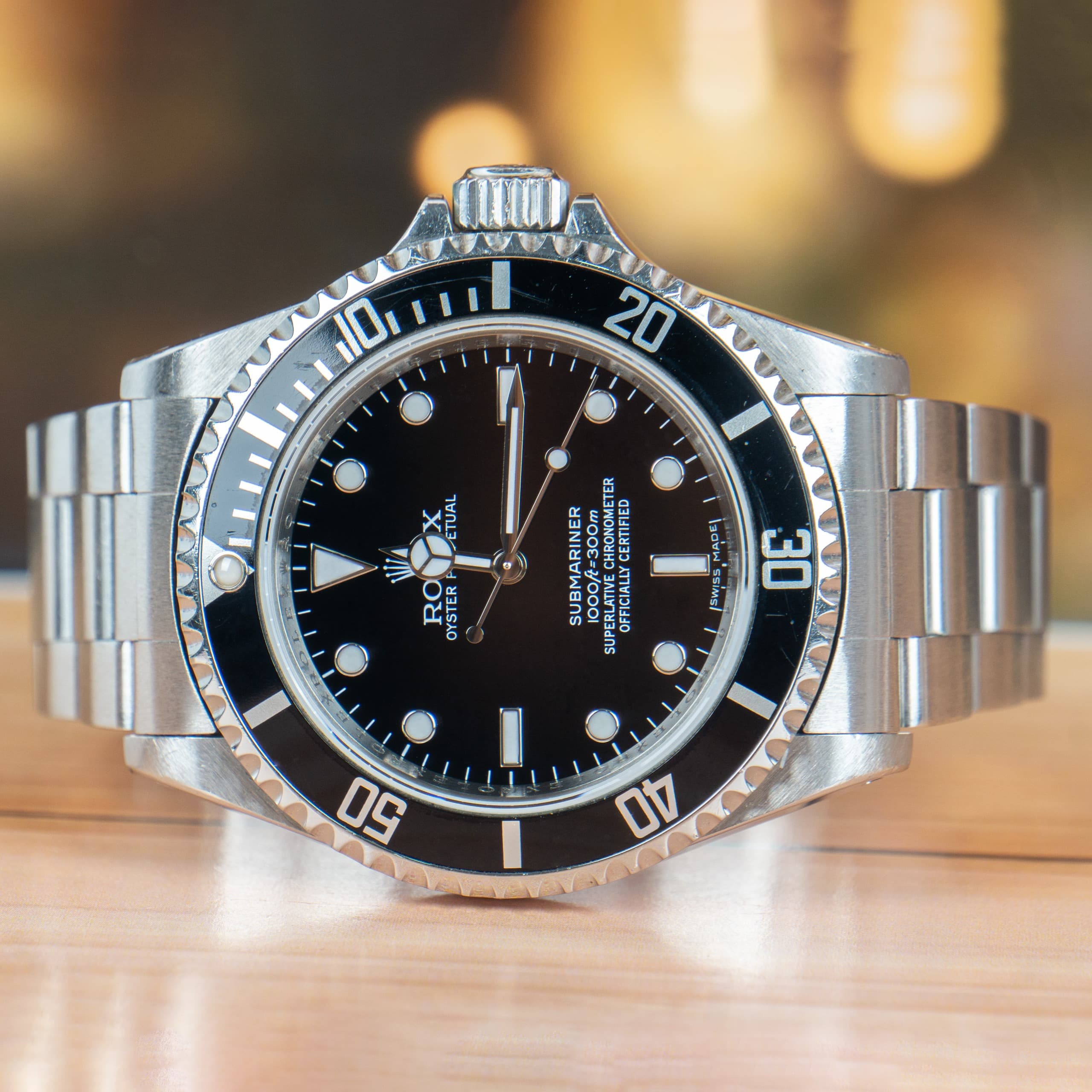 Rolex Submariner 40 MM Black Dial Steel Automatic Watch