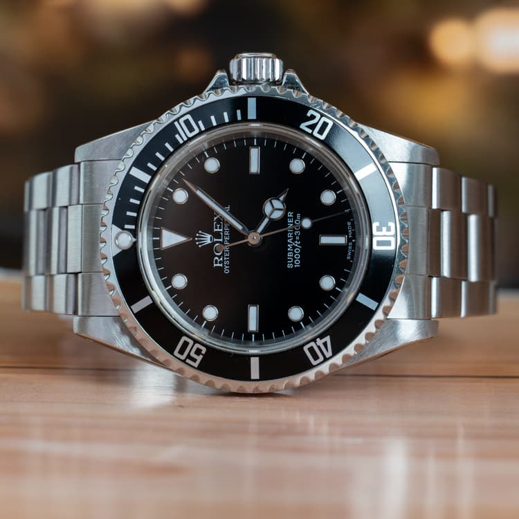 Rolex Submariner 40 MM Black Dial Steel Automatic-Hover-Image